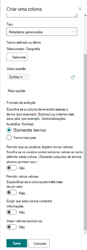 criar coluna1