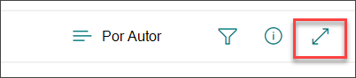 Captura de tela da barra de tarefas expandir conteúdo