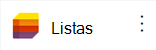 O ícone do aplicativo Listas.