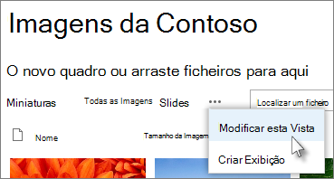 Exibindo fotos