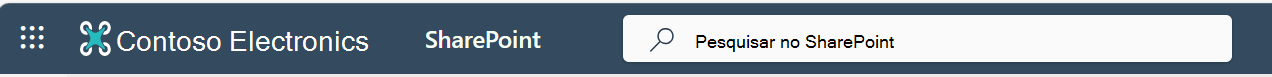captura de tela da pesquisa no sharepoint