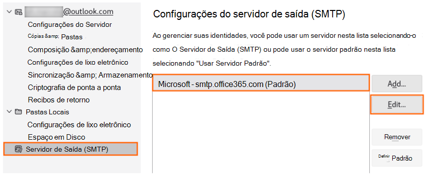 Captura de tela 2 do Thunderbird