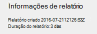 Informações gerais sobre o relatório de rede sem fio