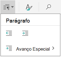Recuo de parágrafo