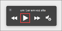 Selecione Reproduzir