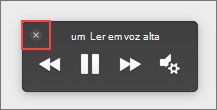 Selecione Parar