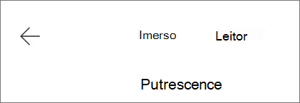 Sair da Leitura Avançada