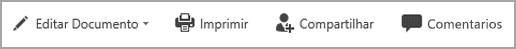 Imprimir do modo de exibição Leitor