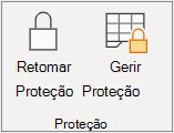 Retomar a proteção da folha