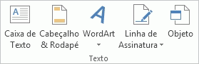 Imagem do Friso do Excel