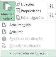 Propriedades da Ligação