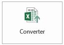 Botão Converter.