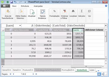 Coluna Calculada
