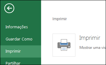Imprimir células selecionadas