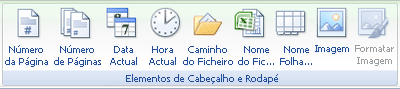 Imagem do Friso do Excel