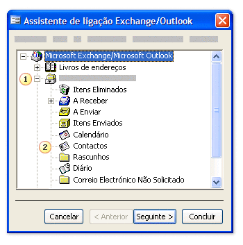 Assistente do Exchange/Outlook
