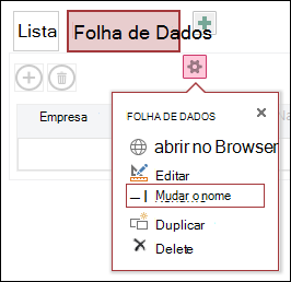 Settings menu with Open in browser, Edit, Rename, Duplicate, and Delete