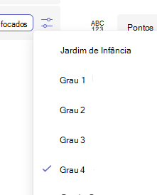 escolher nota