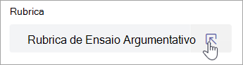 Os estudantes podem ver a rubrica por si próprios