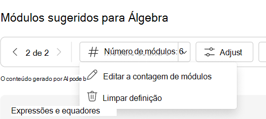 limpar definição