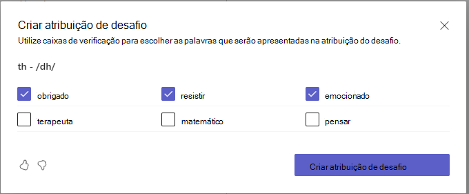 Captura de ecrã do desafio.