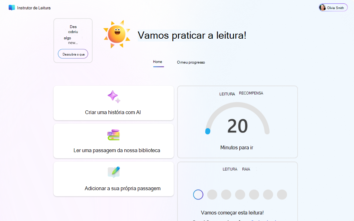 prática de leitura