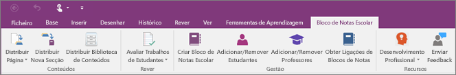 Separador Bloco de Notas Escolar.