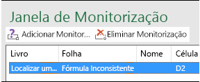 Eliminar Monitorização