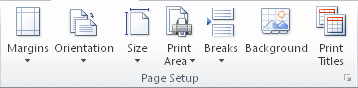 Imagem do Friso do Excel