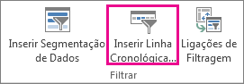Inserir Linha Cronológica no separador Analisar