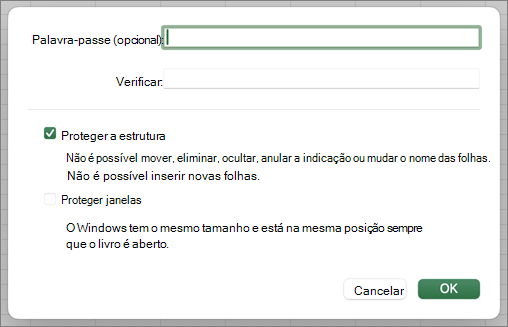 Proteger a Estrutura e o Windows MacOS