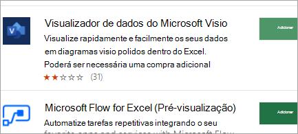 Obter suplementos a partir da Loja Office na Web