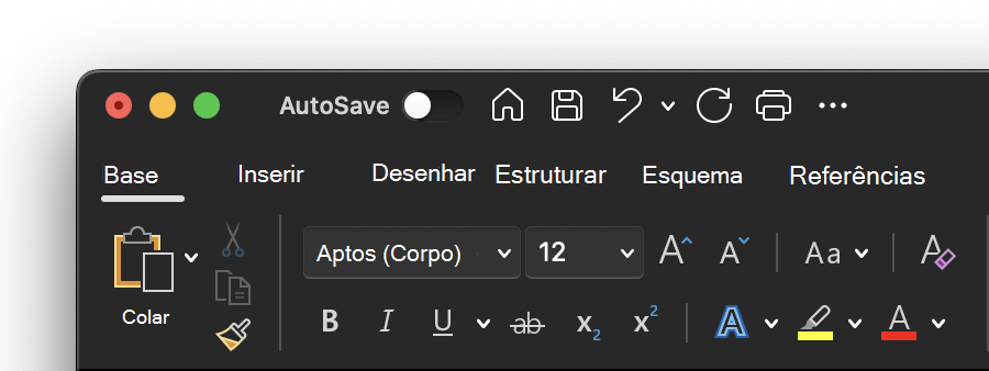 Tema escuro no Mac
