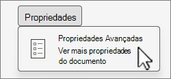 Abrir as Propriedades Avançadas