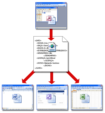 XML utilizado por outros programas