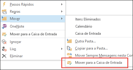 Move to inbox