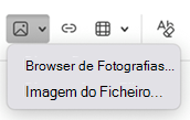 Inserir imagem numa assinatura no Outlook para Mac