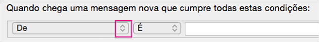 Clique em divisas para abrir a lista