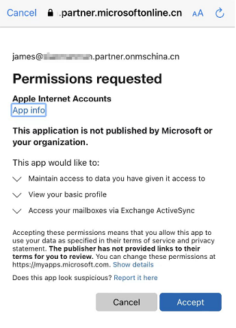 Configurar o e-mail com a aplicação Correio do iOS captura de ecrã sete