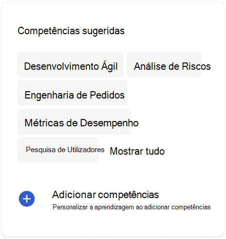 Competências e Viva Learning
