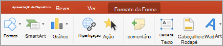 Clique em Ação