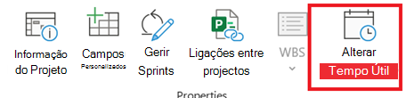 Alterar Tempo Útil