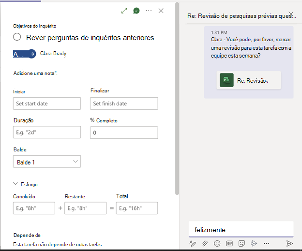 Conversação existente