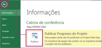 Imagem Publicar um projeto