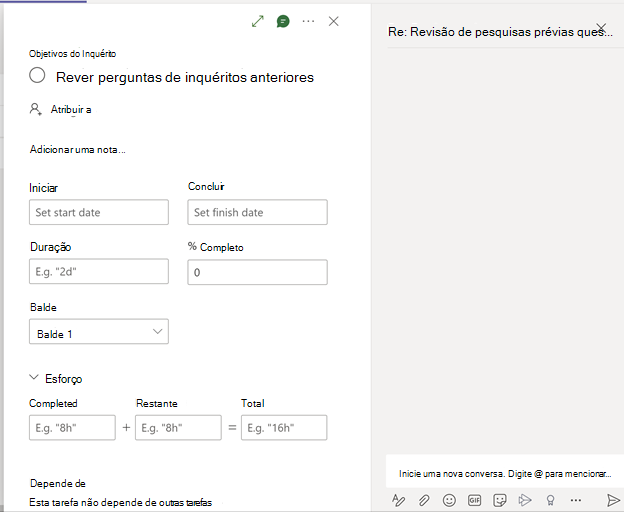 Iniciar a conversa