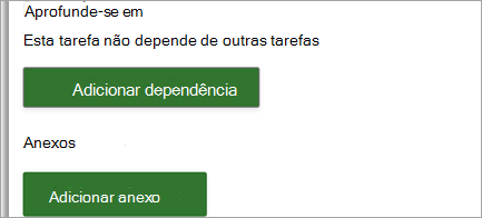 Anexar ligações e ficheiros às tarefas do seu projeto