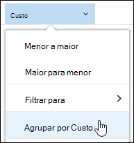 Grupo de bibliotecas de documentos por vista no Office 365