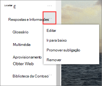Imagem das reticências selecionadas
