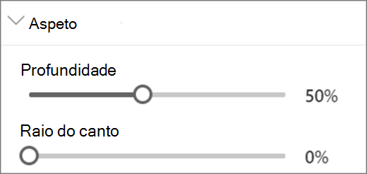 Opções de imagem