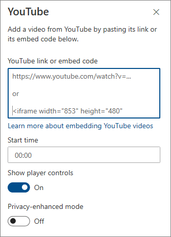 Caixa de ferramentas do YouTube